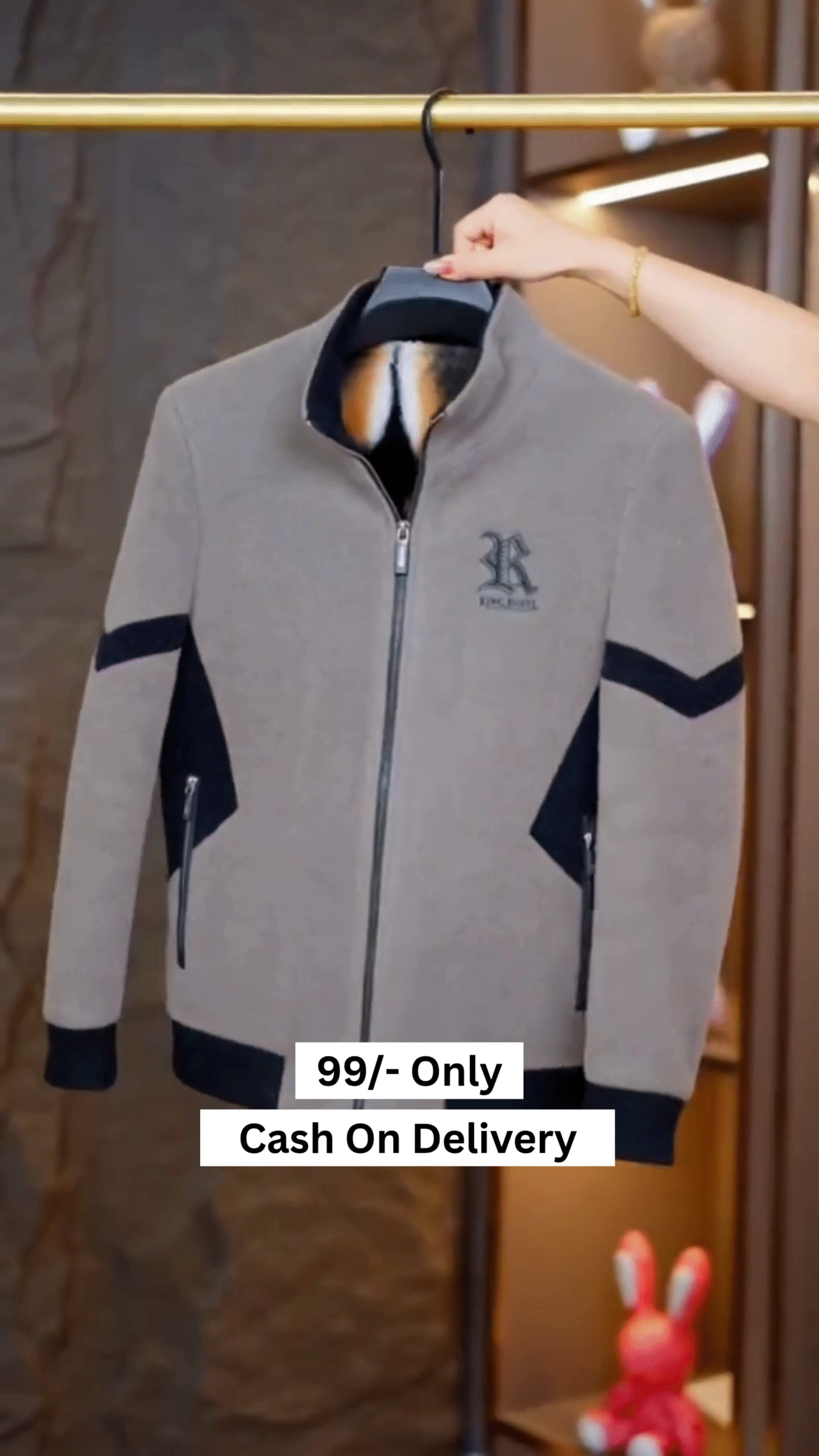 Winter Thicken Warm Wool Blends Jacket Men Fashion Thicken Casual Coat Slim Lapel Streetwear Overcoat Social Men Clothing 5 sold