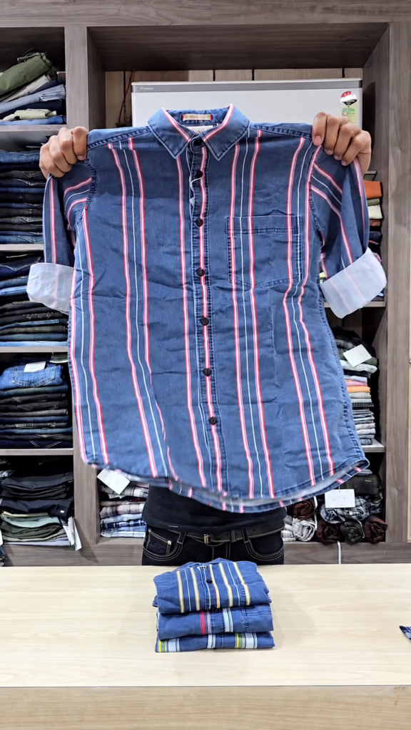 Lightweight Summer Special Men’s Premium Stripe Shirt